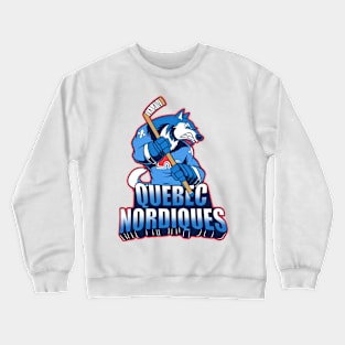 Quebec Nordiques - 90s Hockey Team Crewneck Sweatshirt
